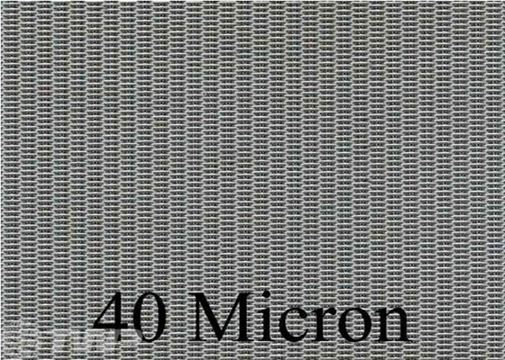 50x250はフィルター試供品のための40ミクロンのステンレス鋼の網を一致させる