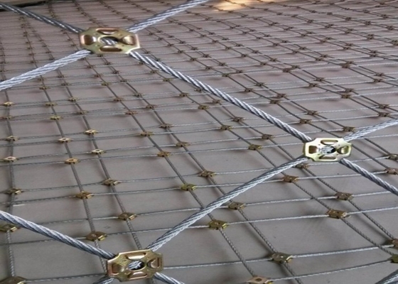 防止の落ちる石のための角目斜面の保護網の網の長さCunstomized