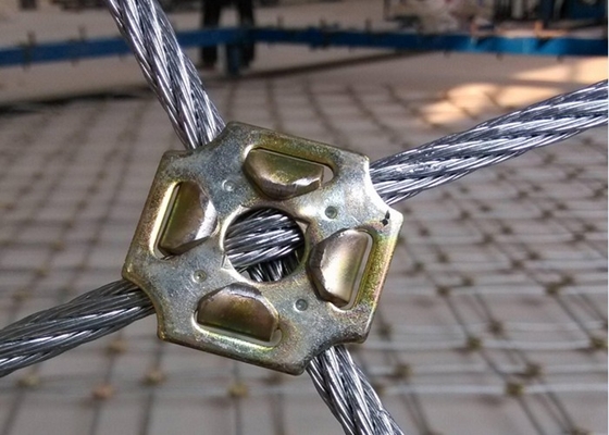 防止の落ちる石のための角目斜面の保護網の網の長さCunstomized
