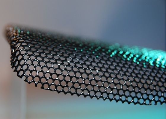 上塗を施してある穴があいた金属板、スピーカーのグリルのための防水スピーカーの網を粉にしなさい